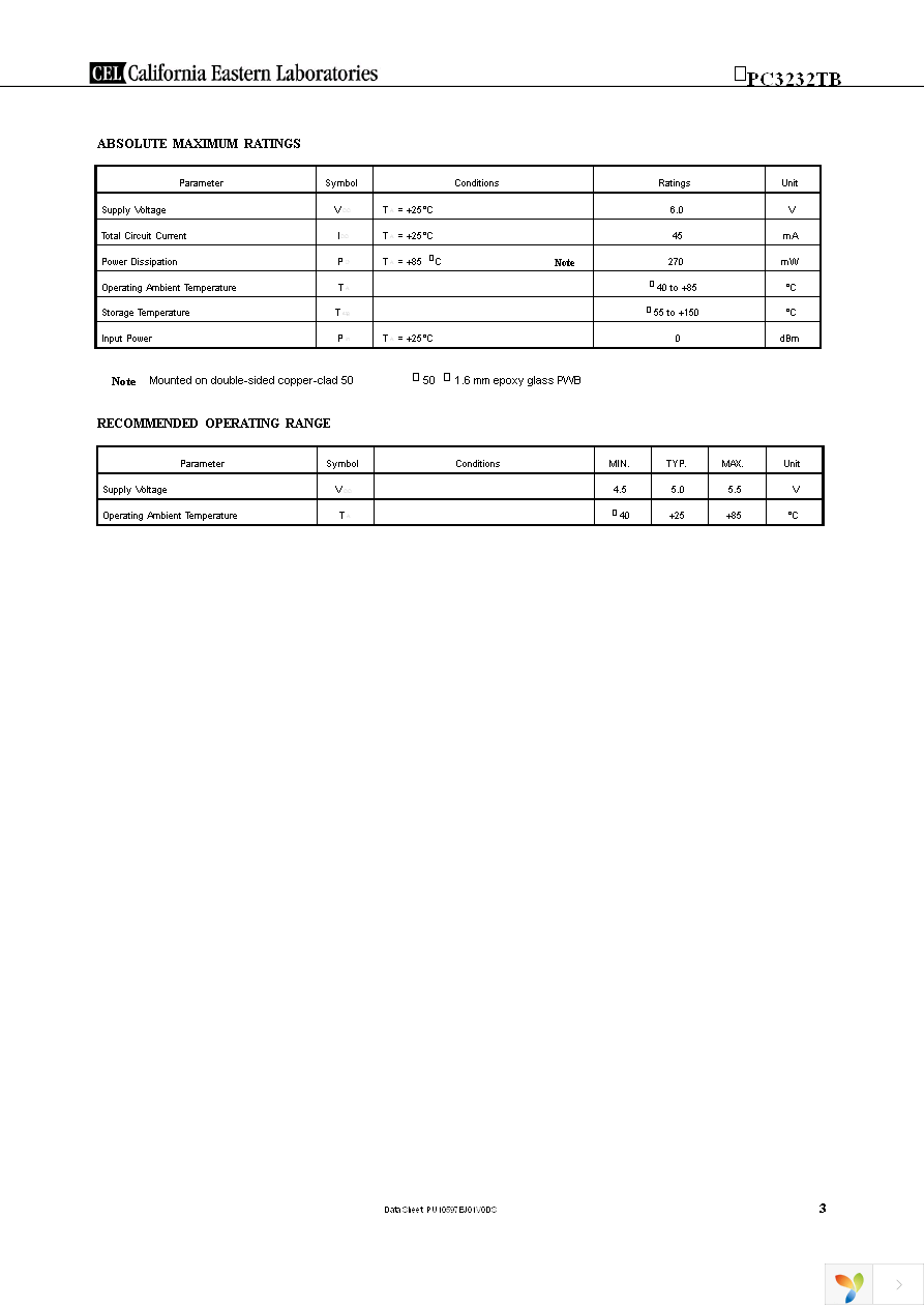 UPC3232TB-E3-A Page 3