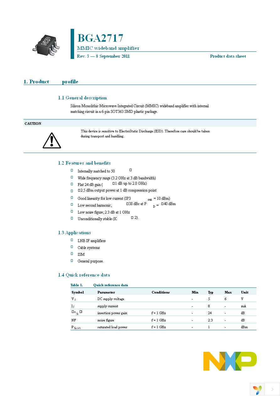 BGA2717,115 Page 1