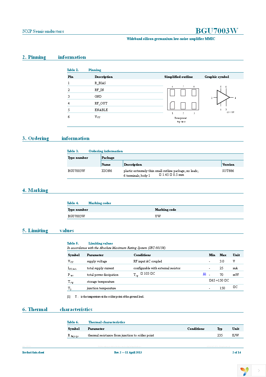 BGU7003W,115 Page 2