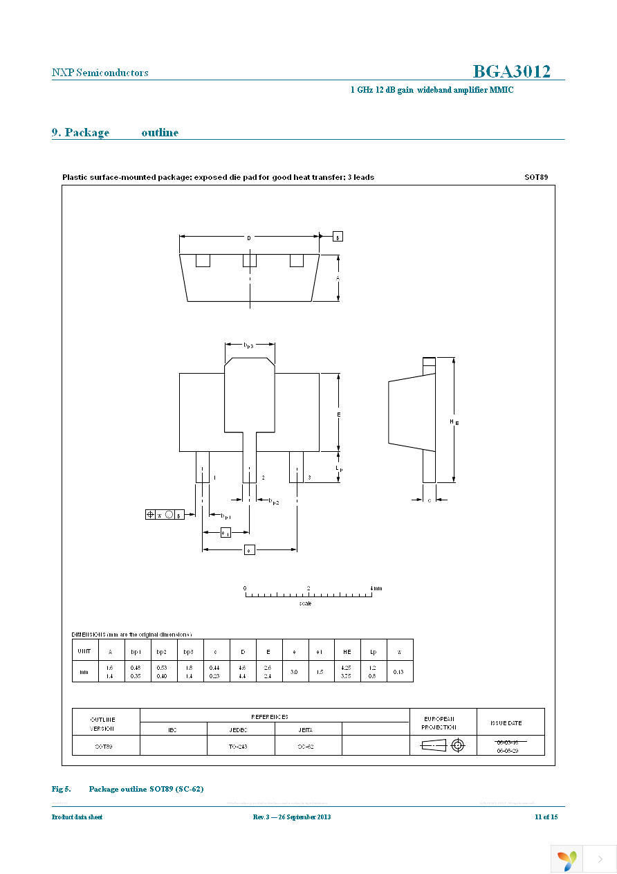 BGA3012,115 Page 11