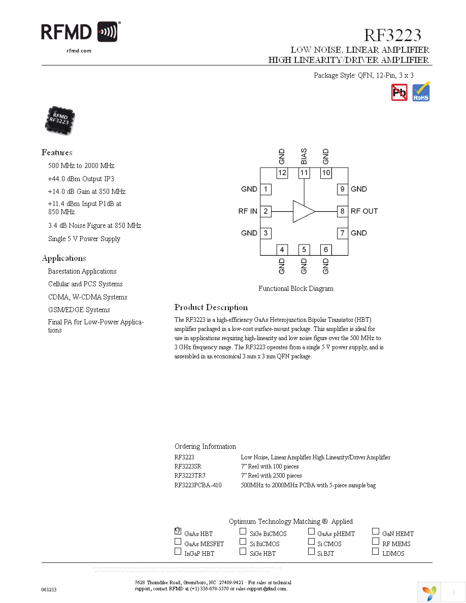 RF3223TR7 Page 1