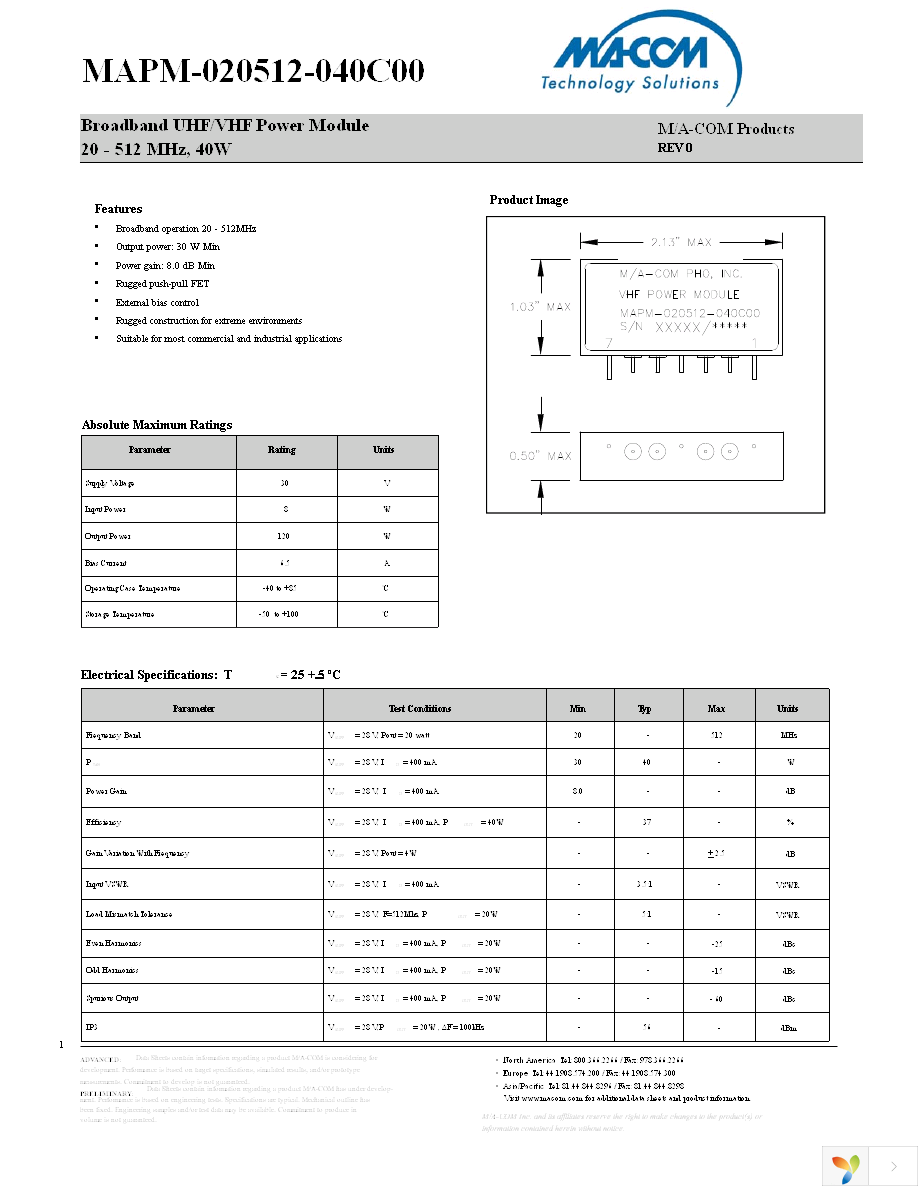 MAPM-020512-040C00 Page 1