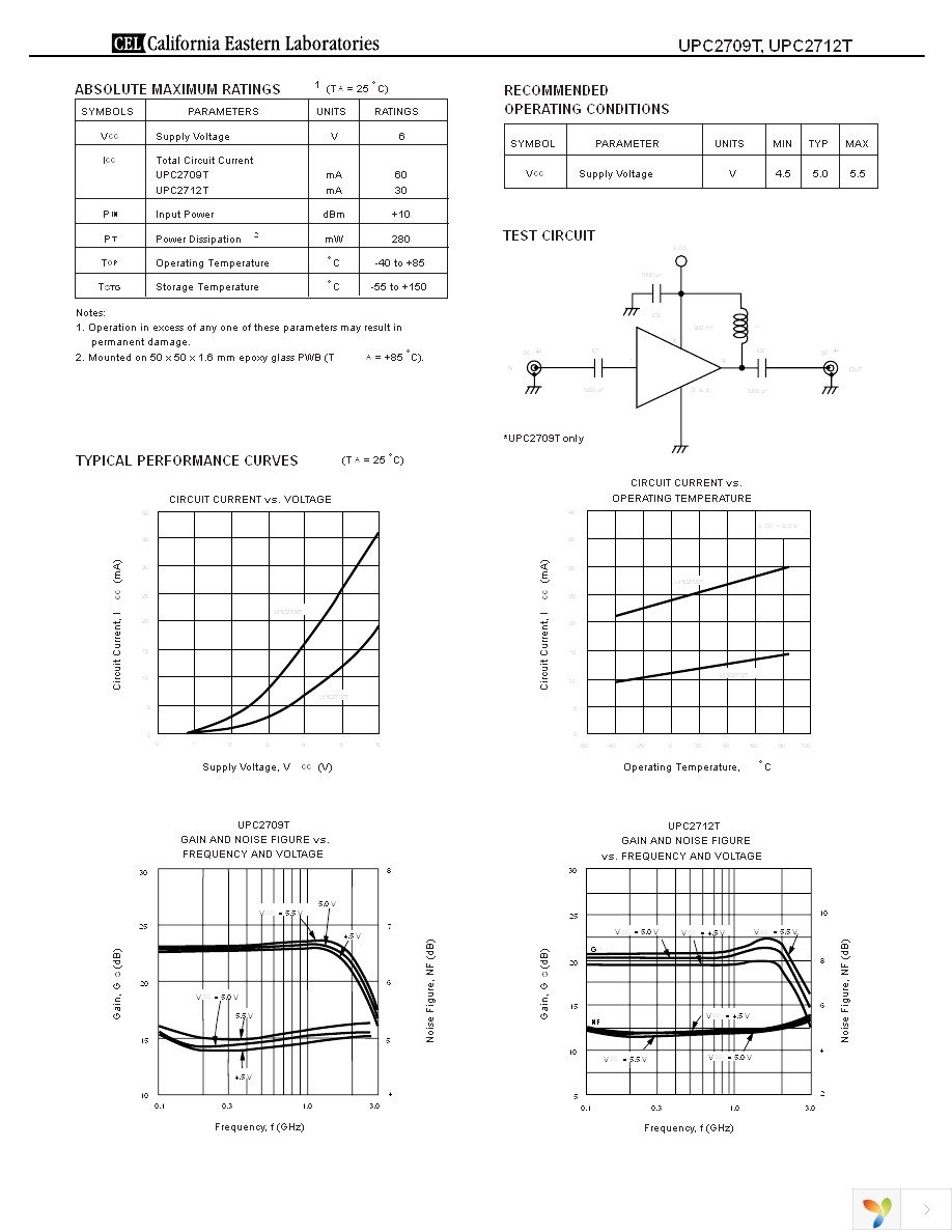 UPC2709T-A Page 2