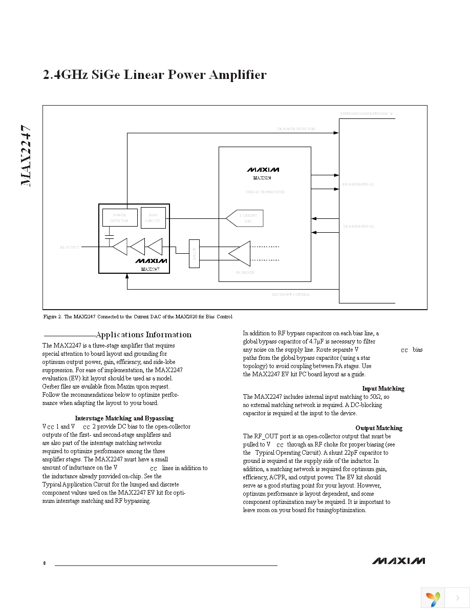 MAX2247EBC+T Page 8