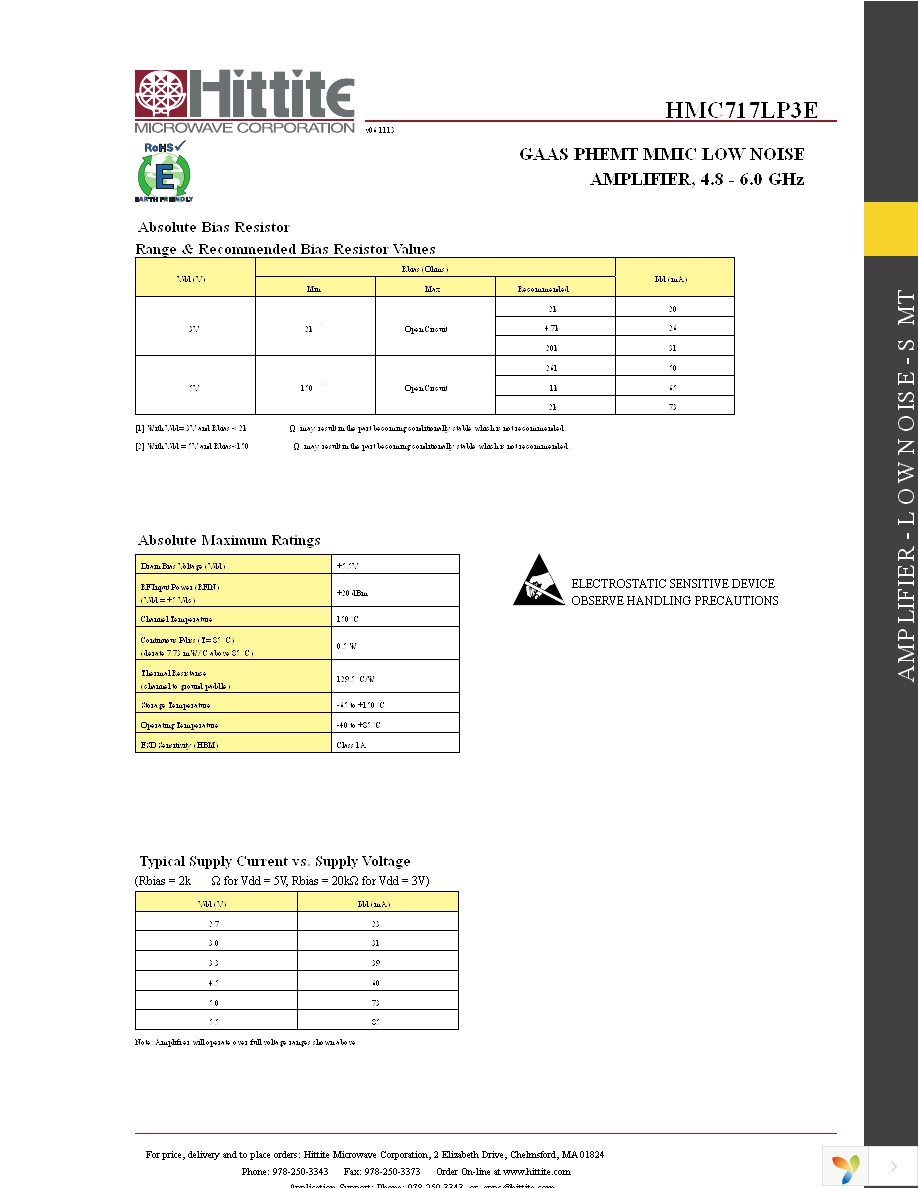 HMC717LP3E Page 8