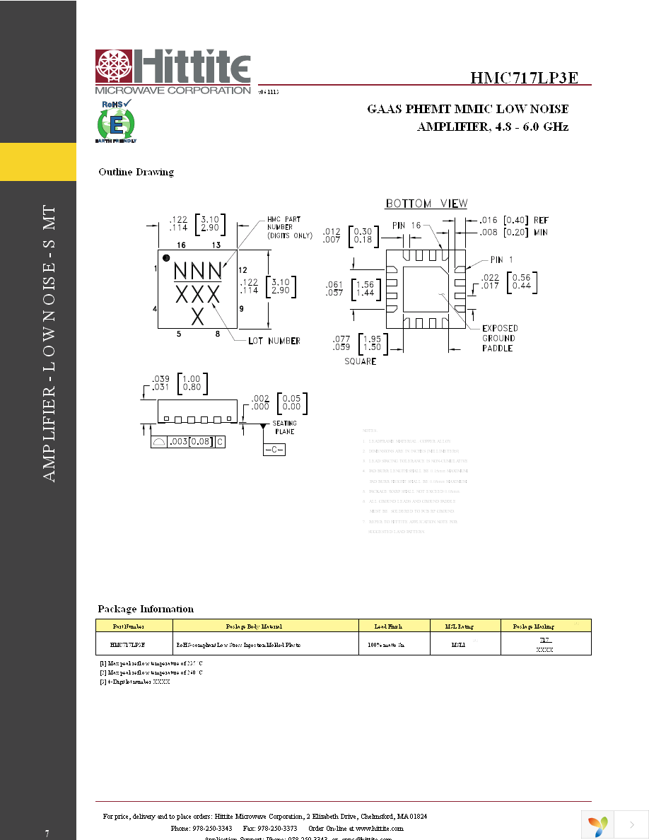 HMC717LP3E Page 9