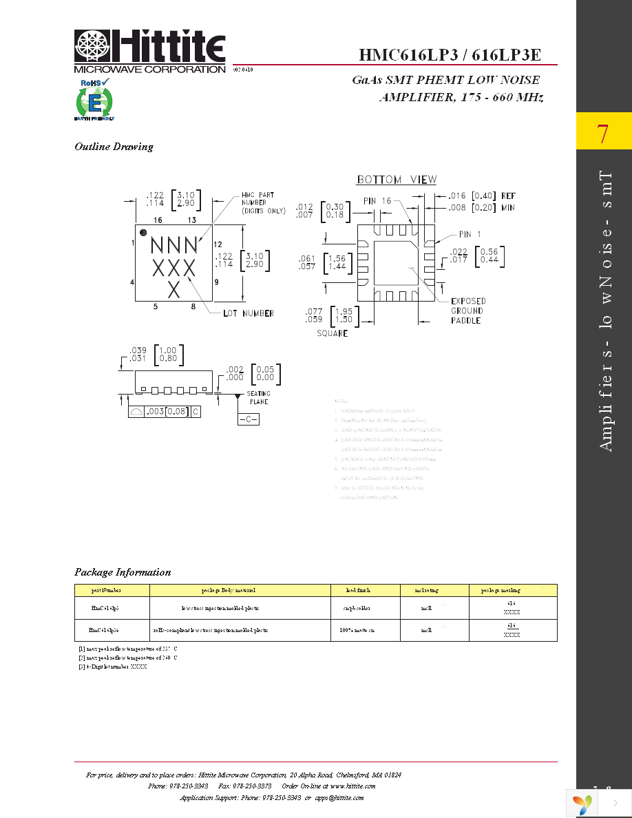 HMC616LP3E Page 10