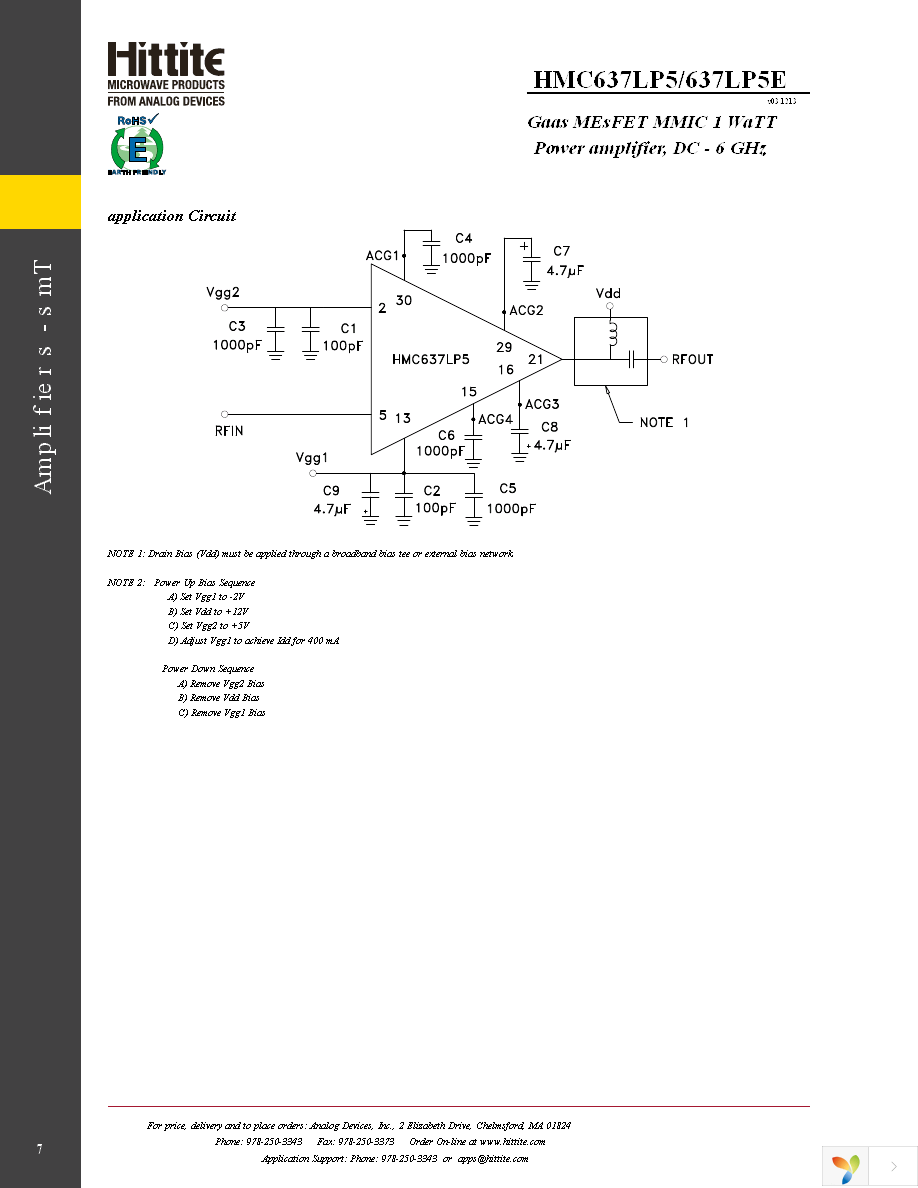 HMC637LP5E Page 9