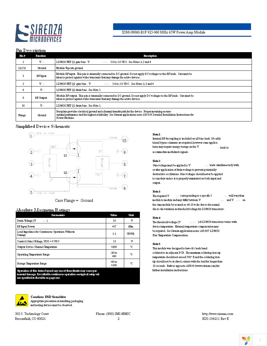 SDM-09060-B1F Page 2