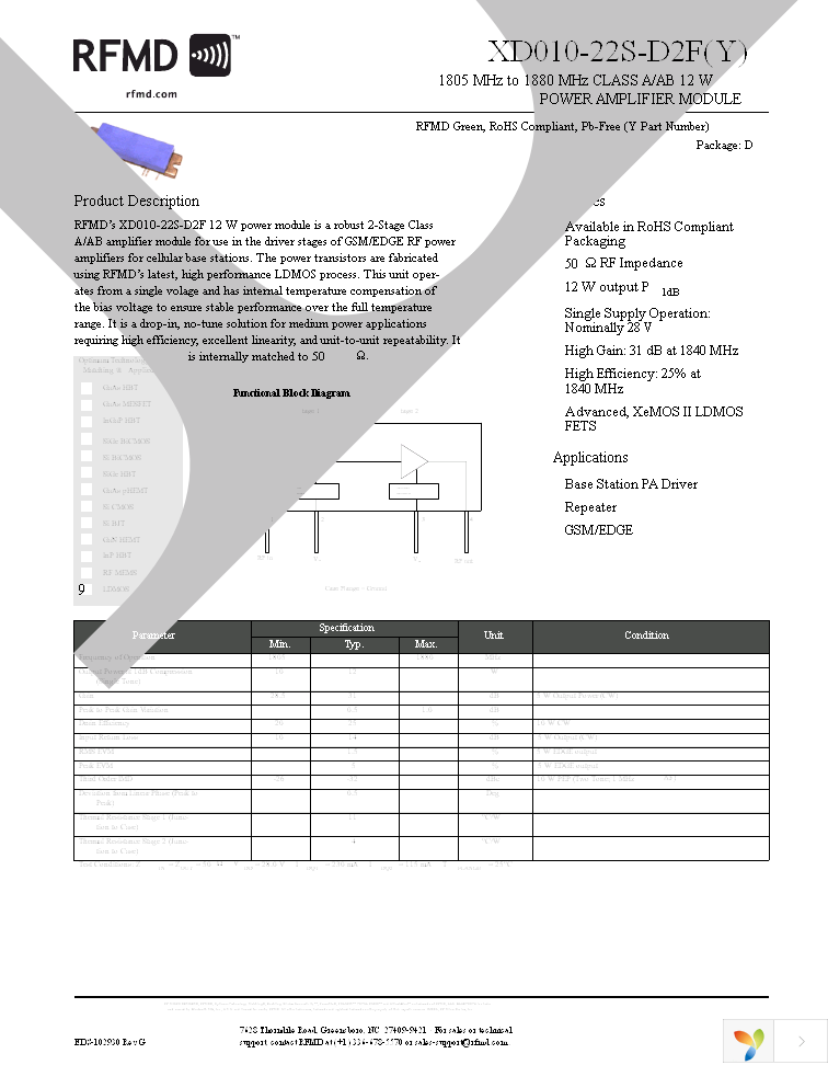 XD010-22S-D2F Page 1