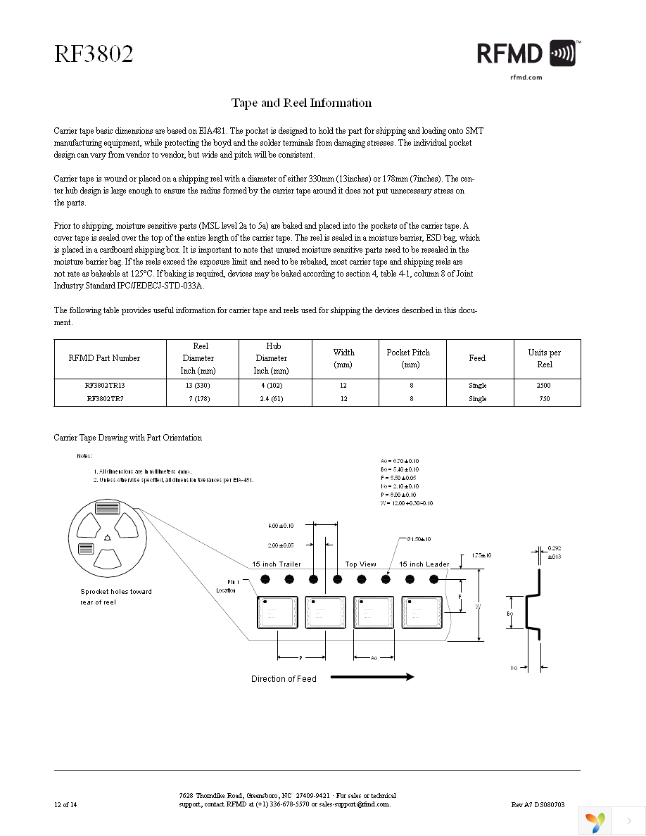 RF3802TR7 Page 12