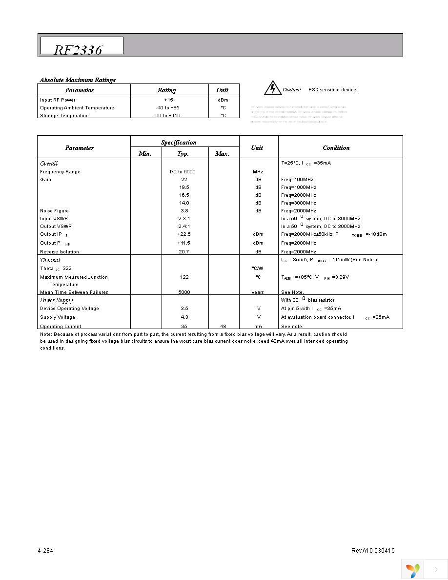 RF2336TR7 Page 2