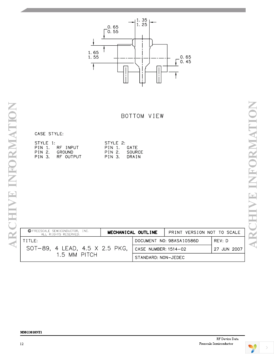 MMG3010NT1 Page 12