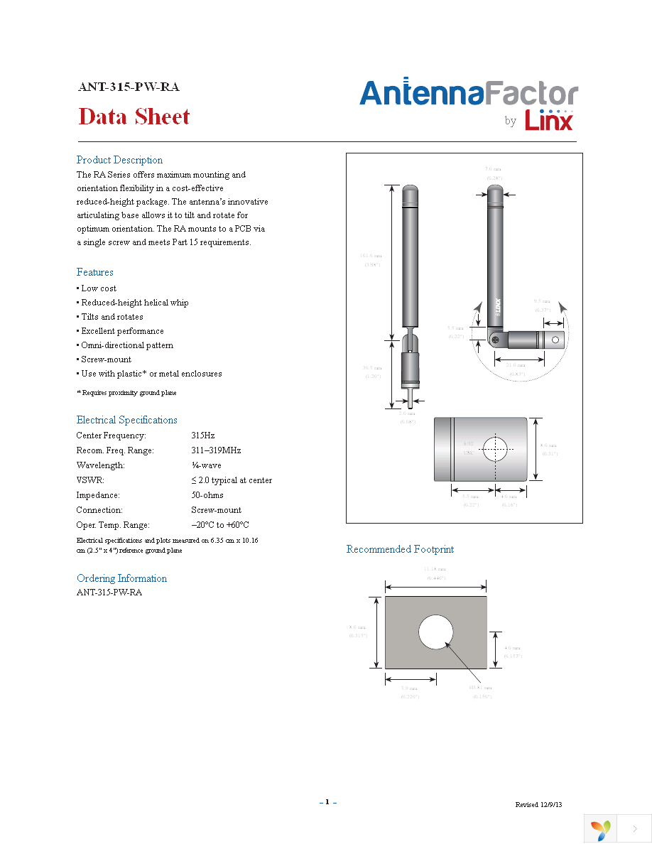 ANT-315-PW-RA Page 1