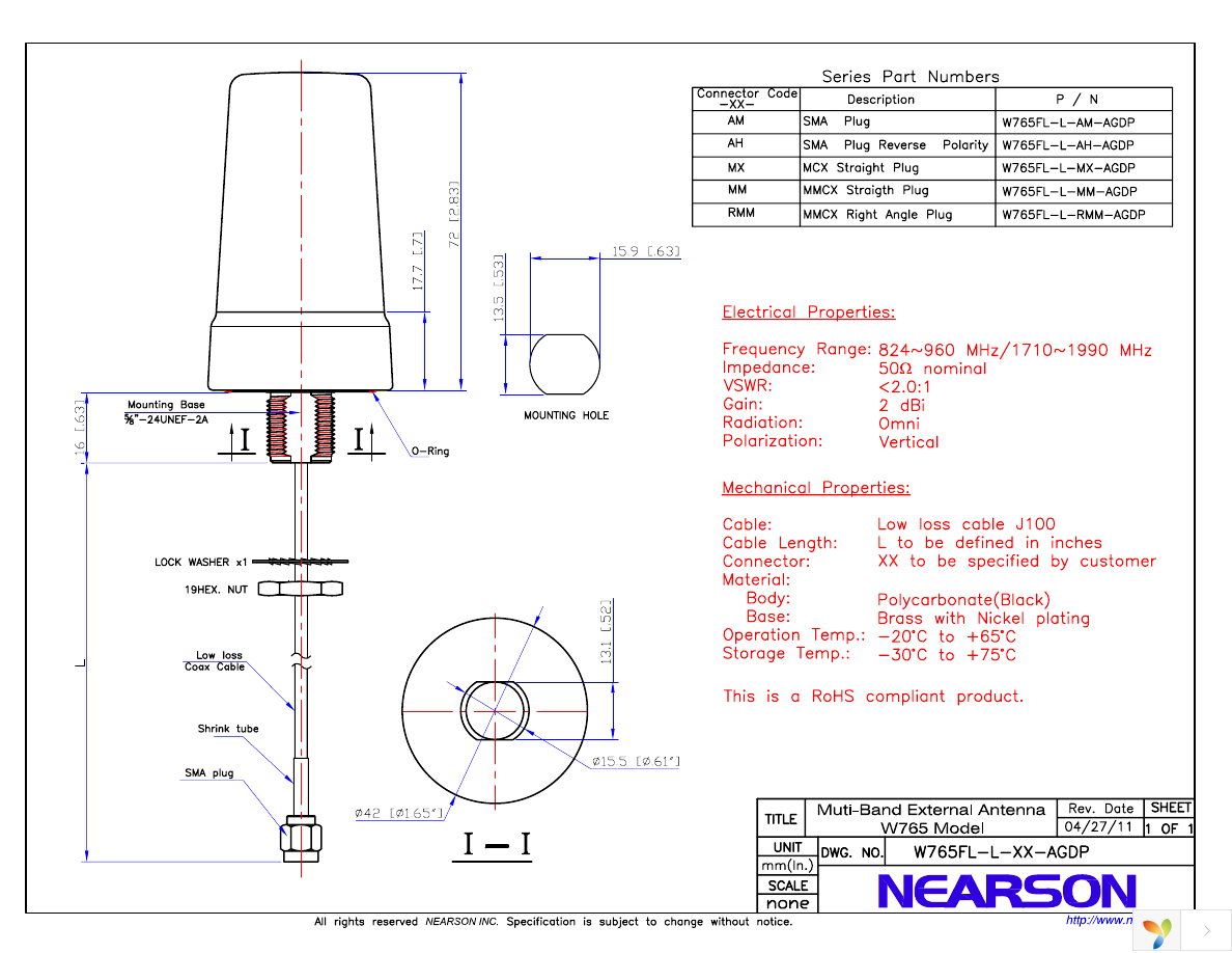 W765FL-120-AH-AGDP Page 1