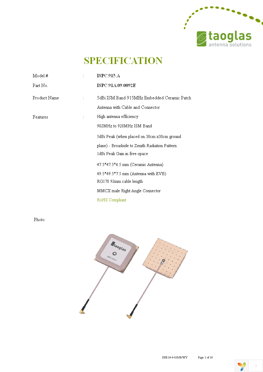 ISPC.91A.09.0092E Page 1