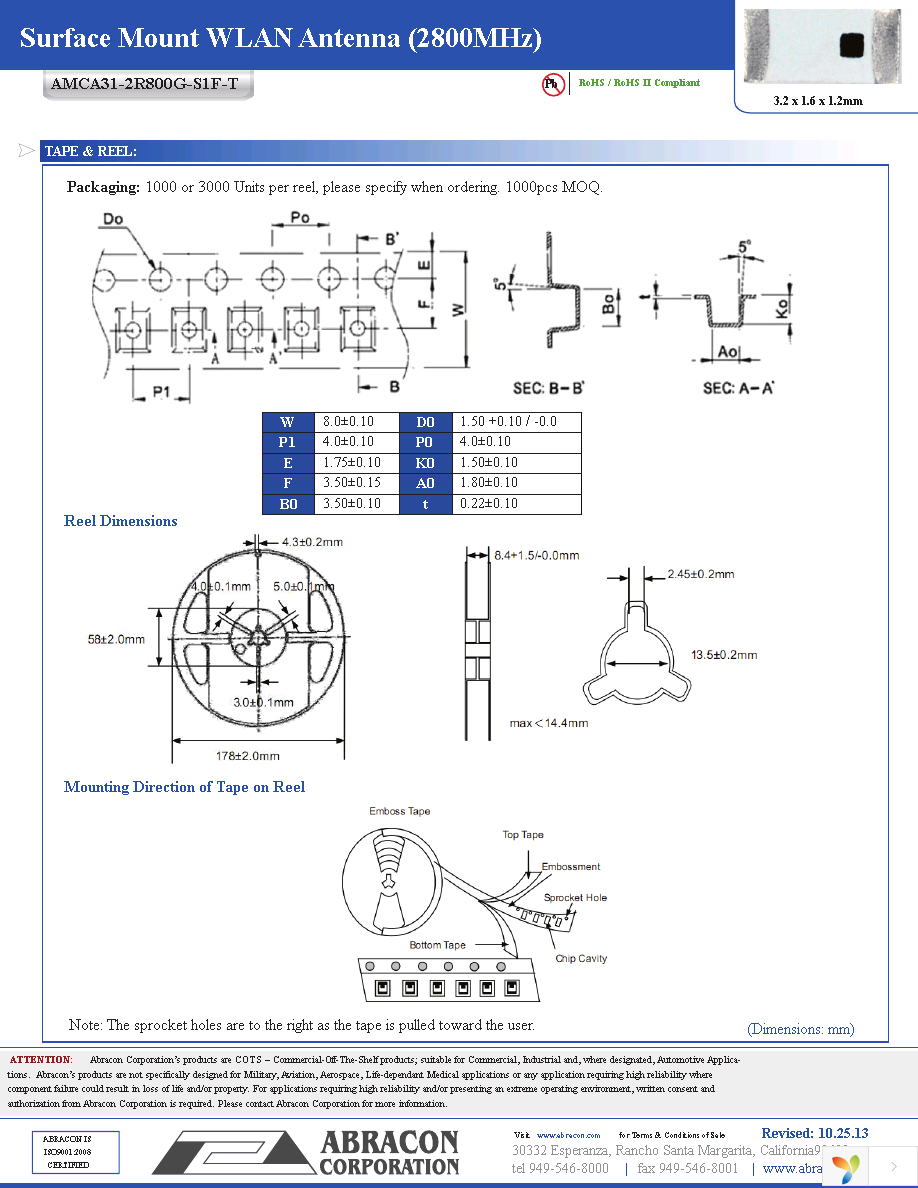 AMCA31-2R800G-S1F-T Page 3