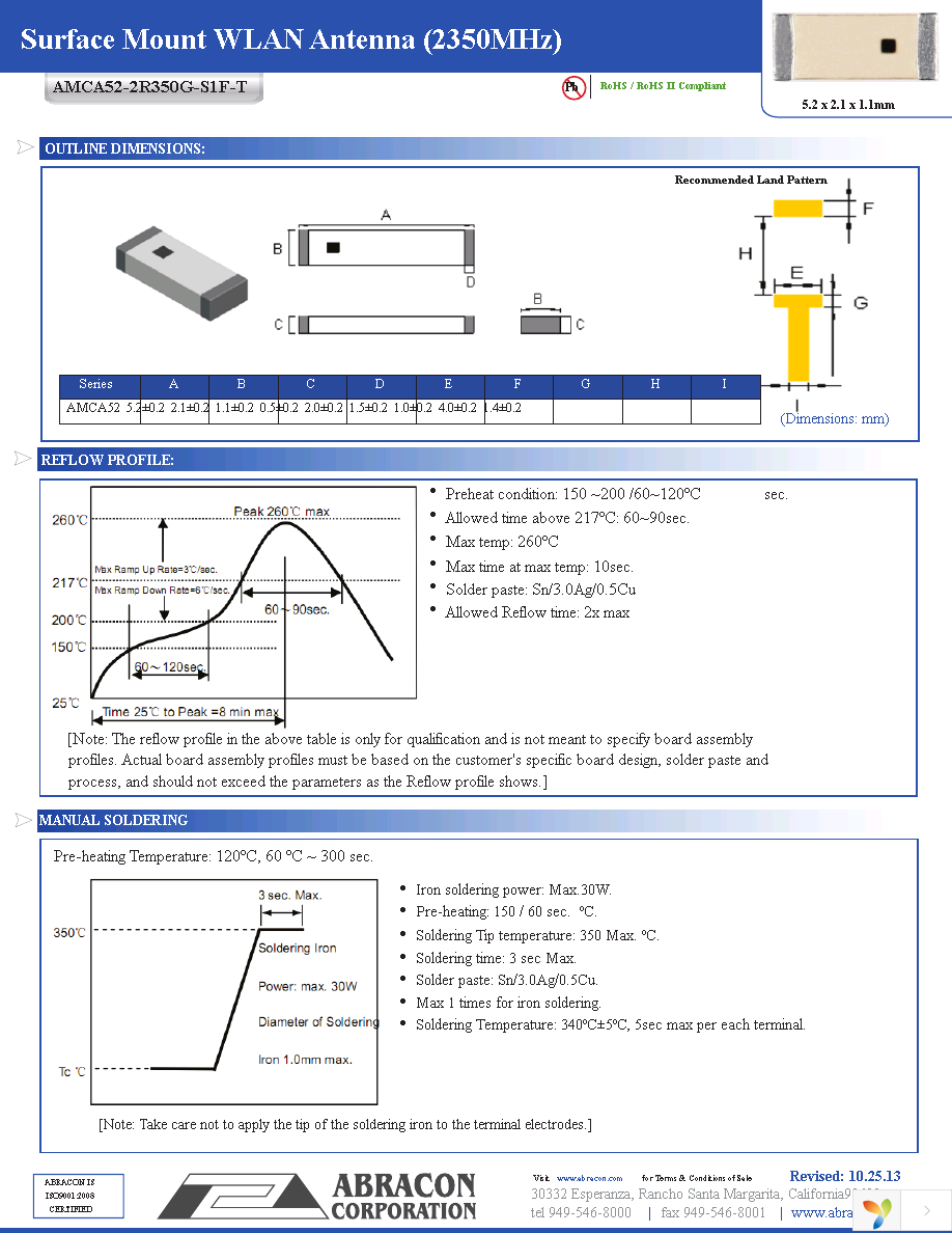 AMCA52-2R350G-S1F-T Page 2