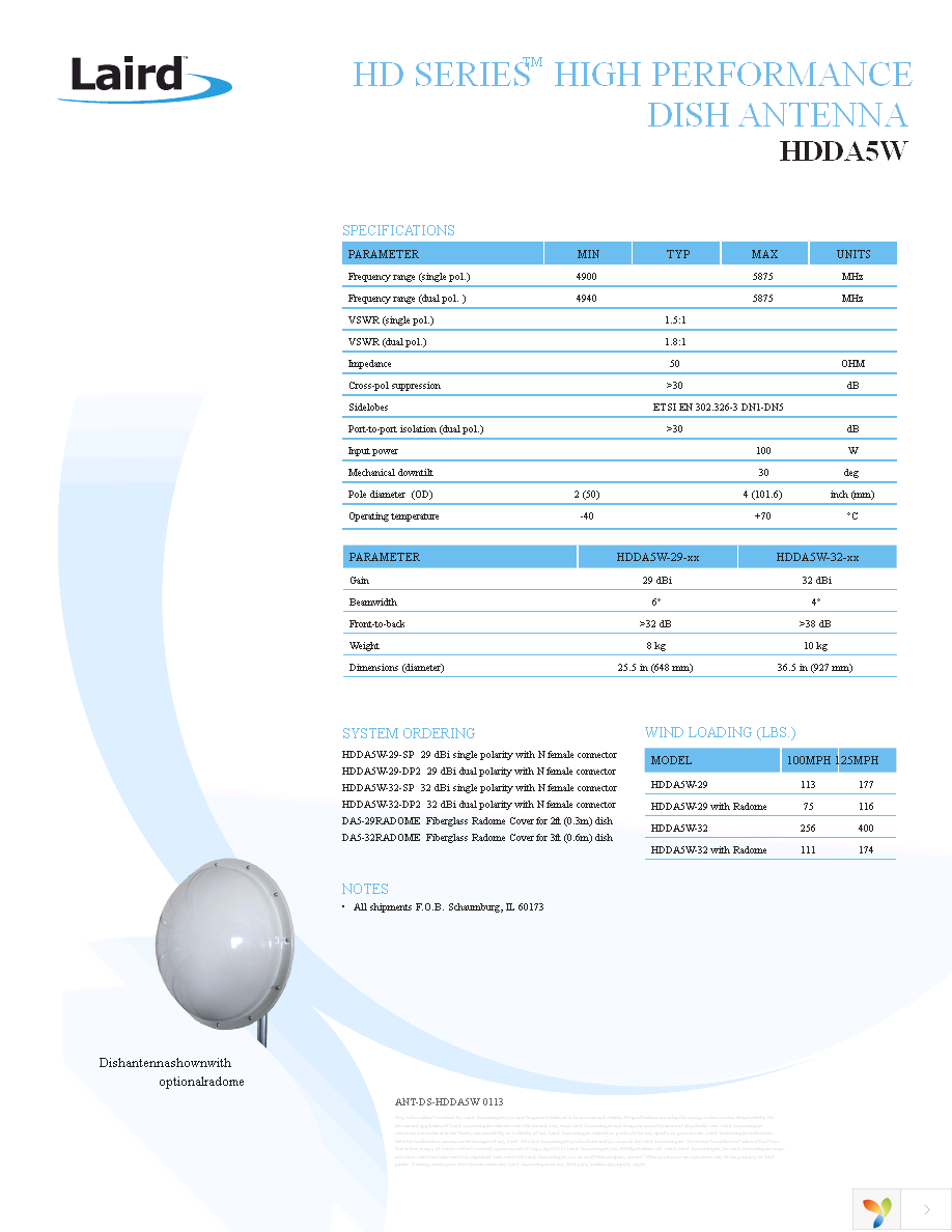 HDDA5W-29-SP Page 2