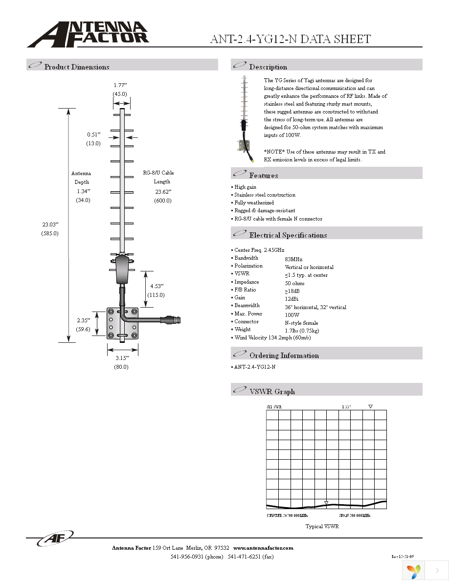 ANT-2.4-YG12-N Page 1