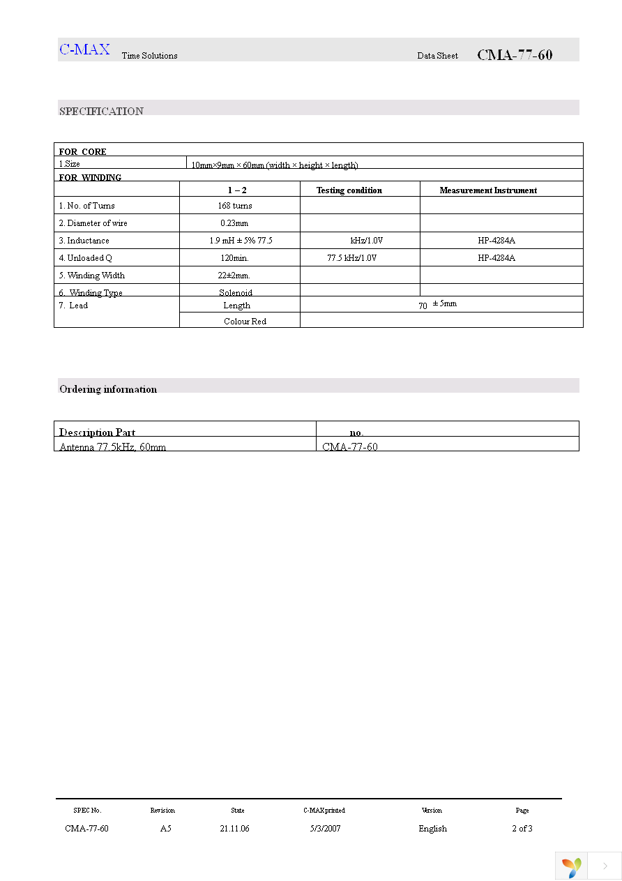 CMA-77-60 Page 2