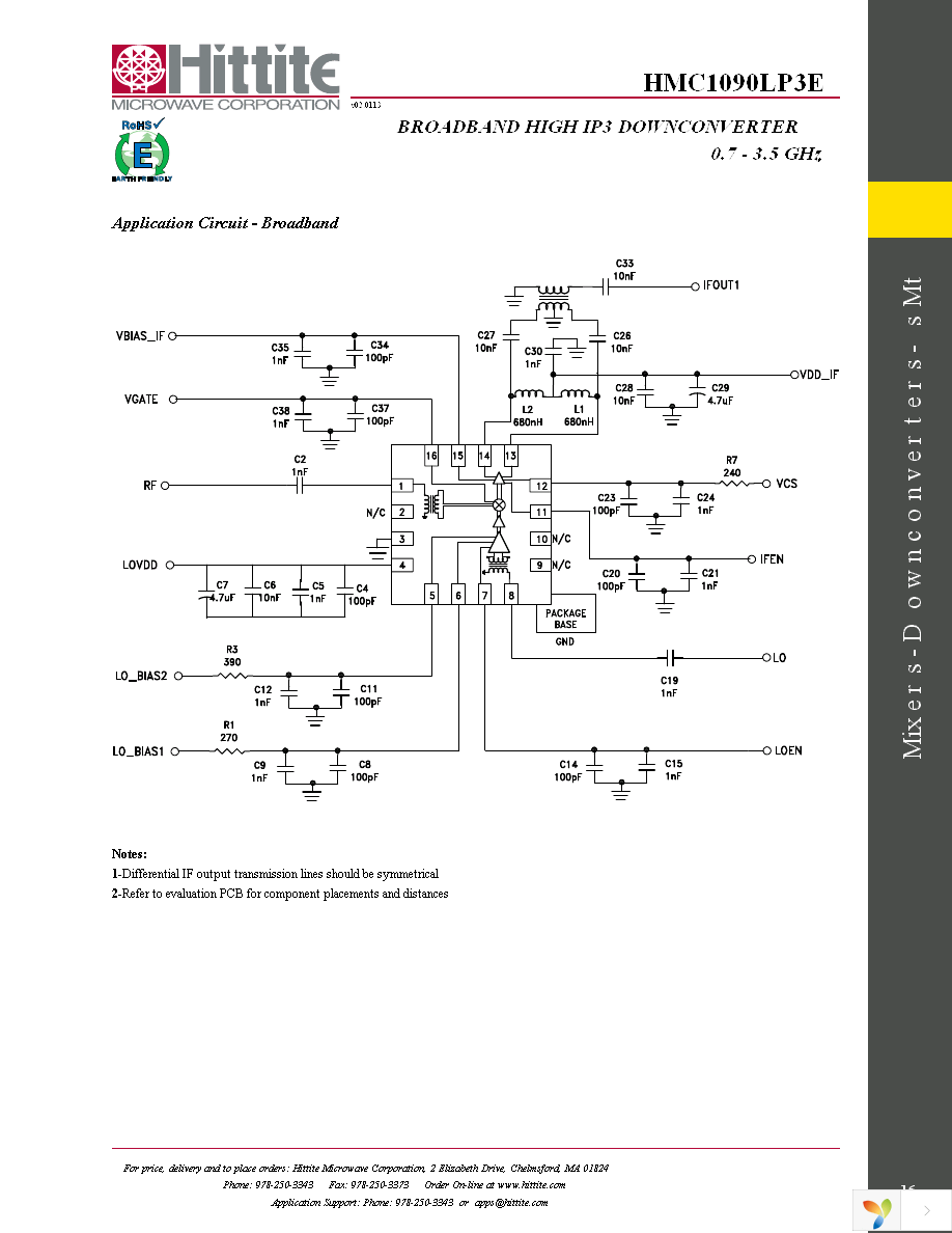 HMC1090LP3E Page 18