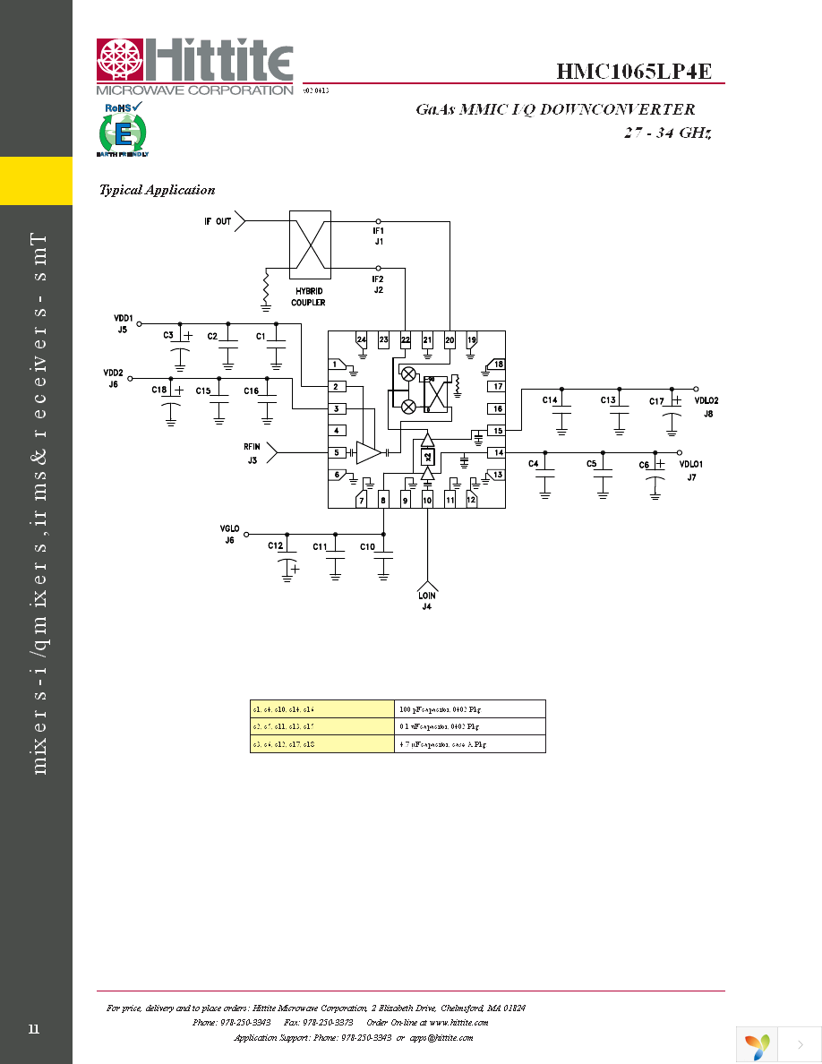 HMC1065LP4E Page 13