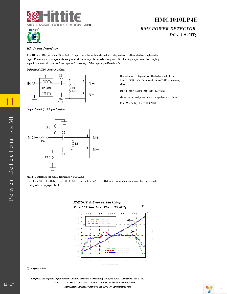 HMC1010LP4E Page 19