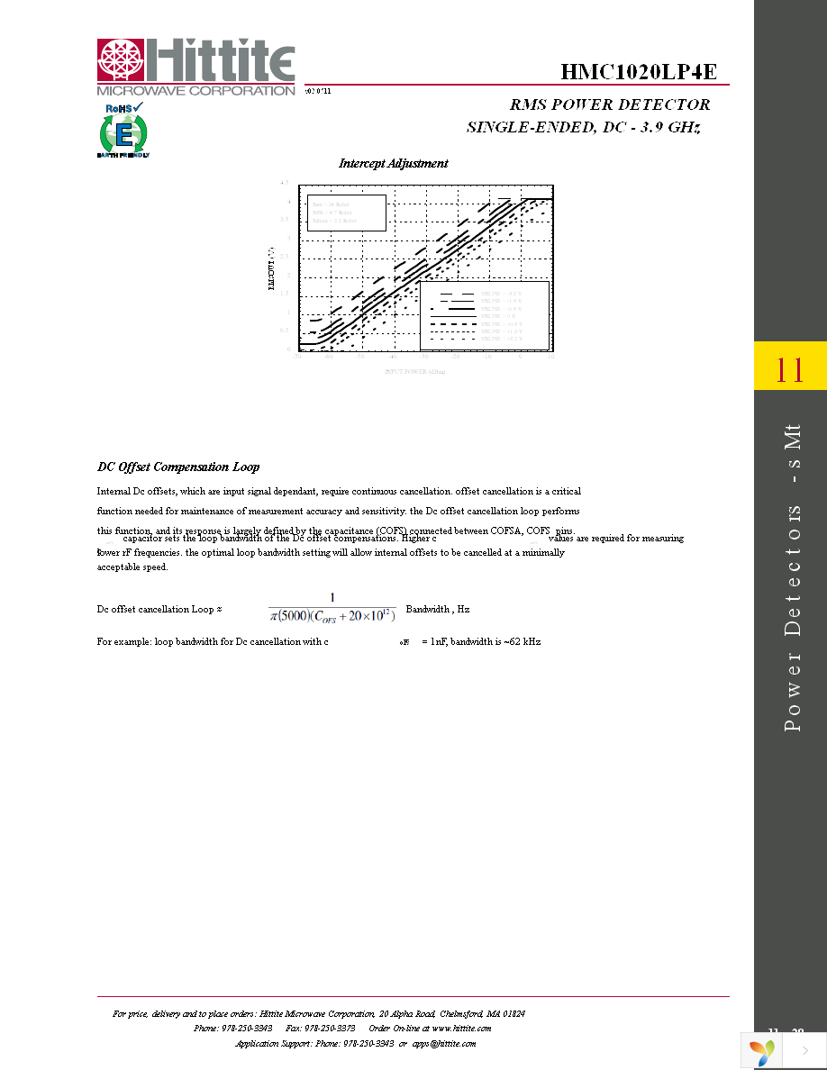 HMC1020LP4E Page 22