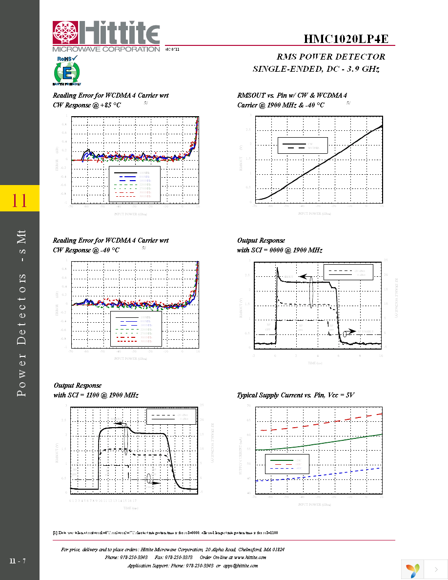 HMC1020LP4E Page 9