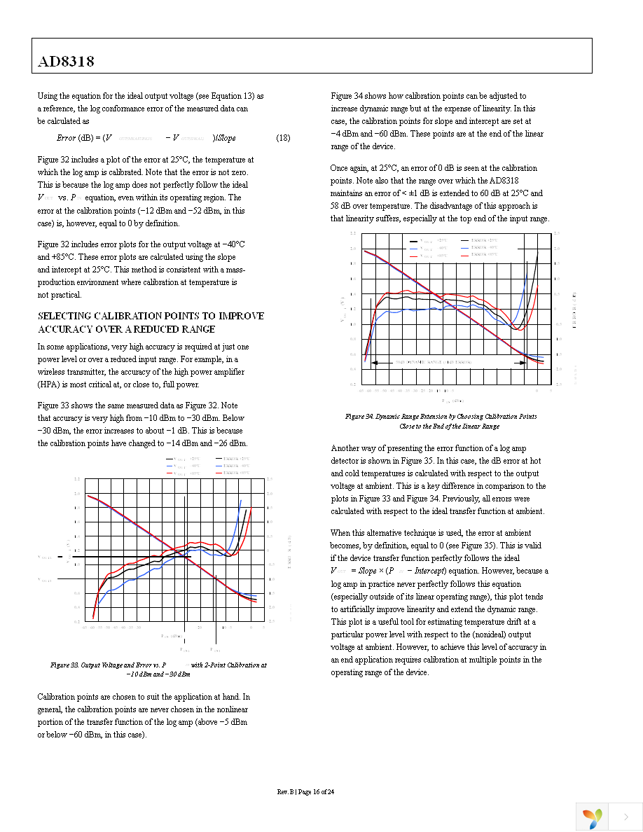 AD8318ACPZ-REEL7 Page 16