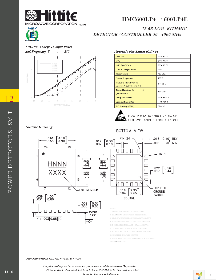 HMC600LP4E Page 7