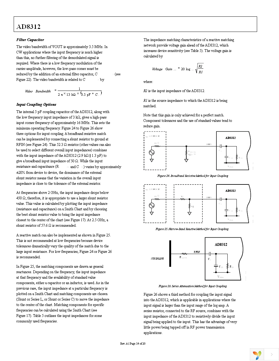 AD8312ACBZ-P7 Page 14