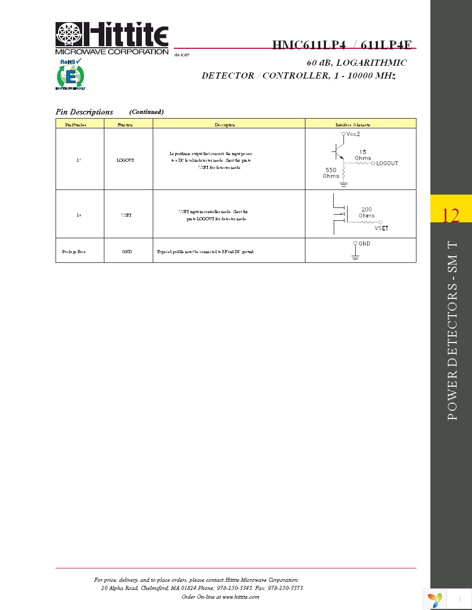 HMC611LP4E Page 10