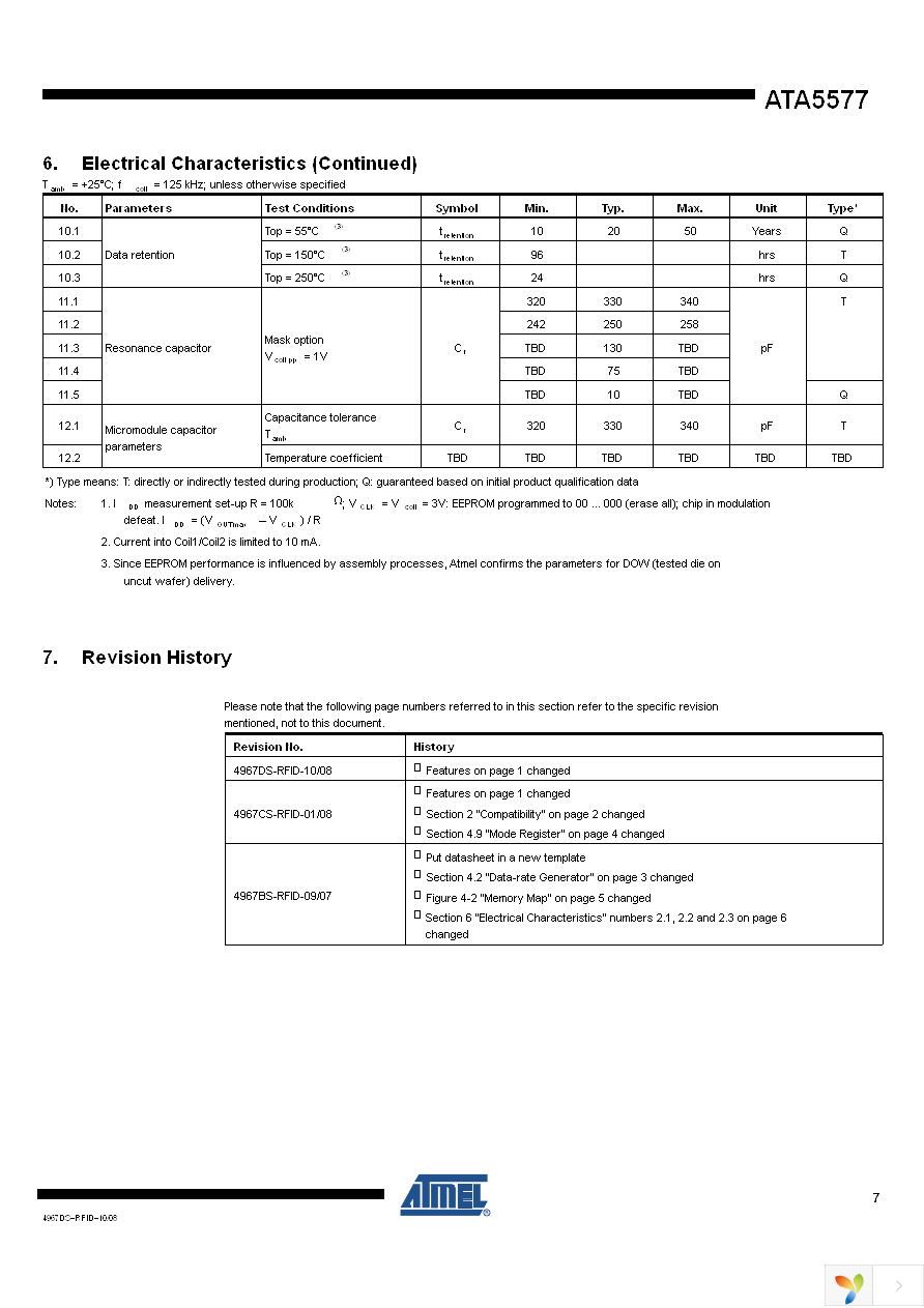 ATA5577M2330C-DBB Page 7