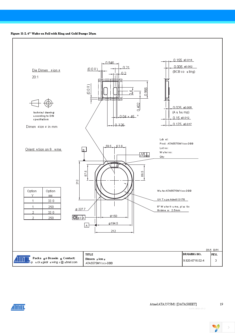 ATA5575M1330-DBN Page 19