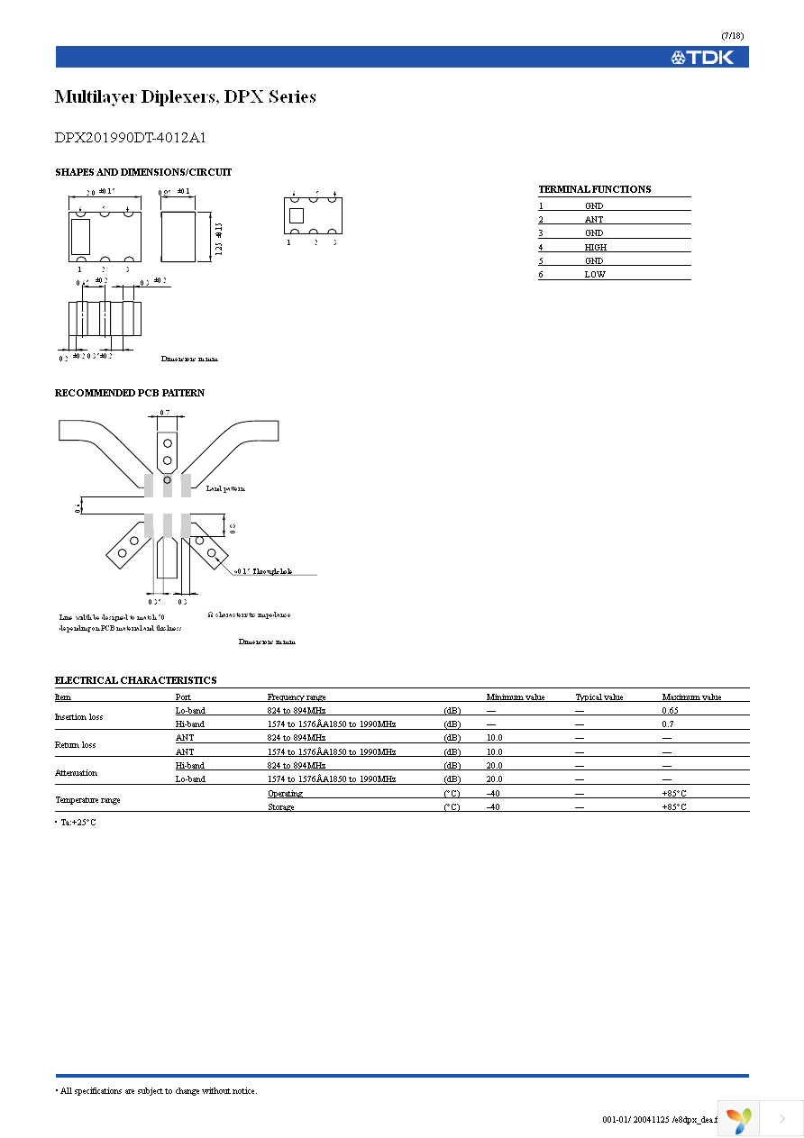 DPX202170DT-4021A1 Page 7