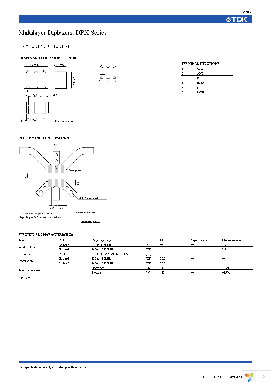 DPX202170DT-4021A1 Page 9