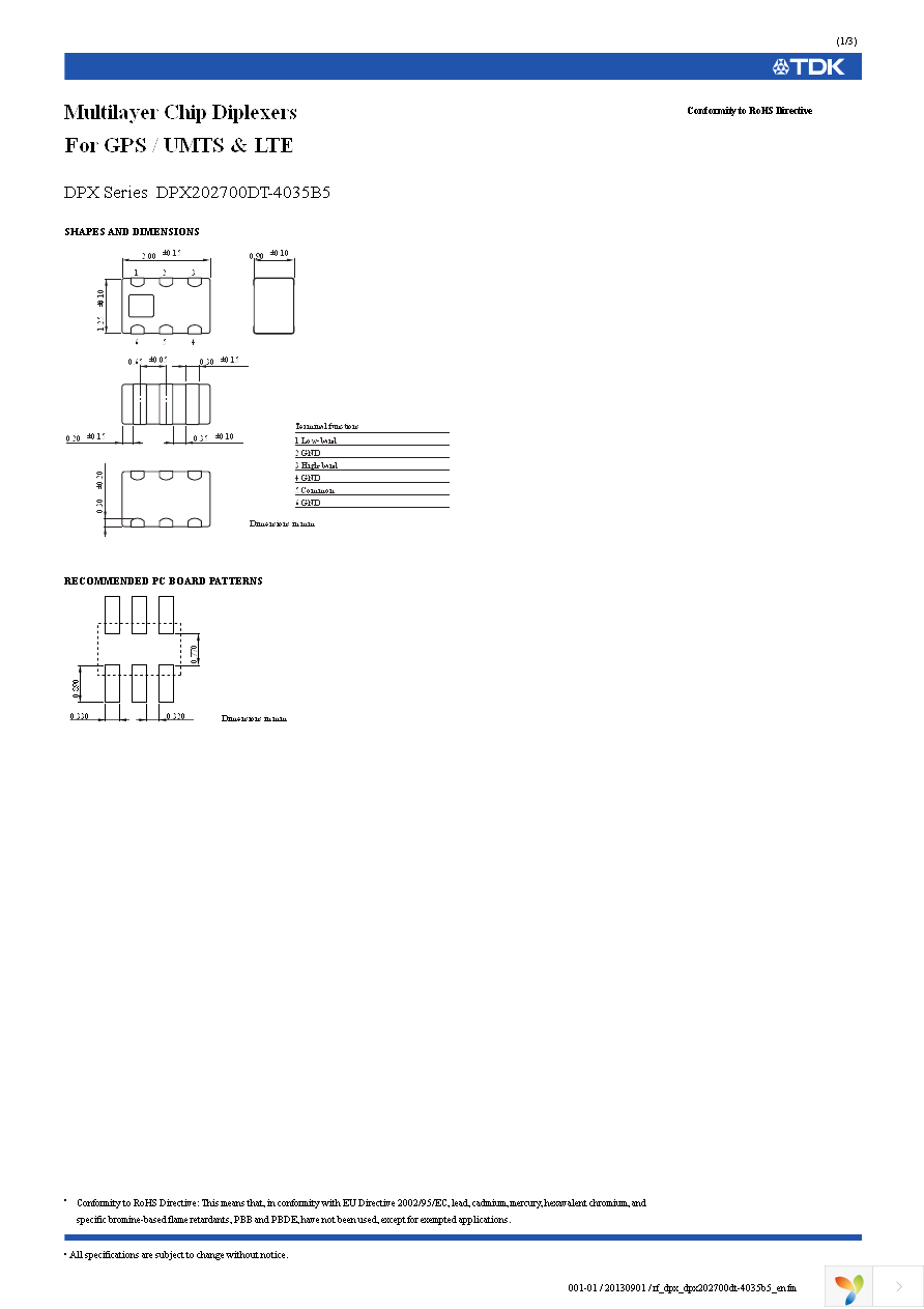 DPX202700DT-4035B5 Page 1