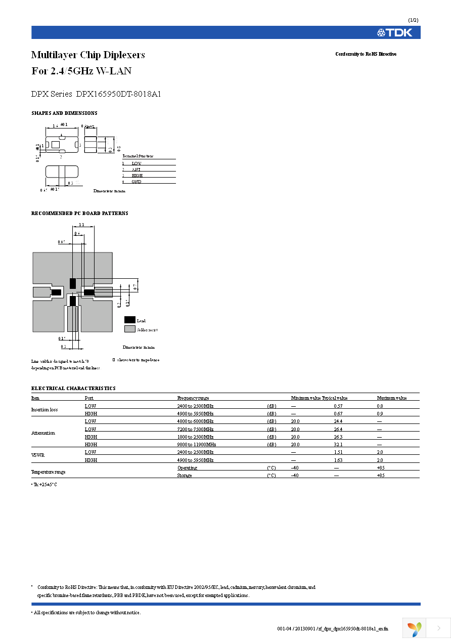 DPX165950DT-8018A1 Page 1