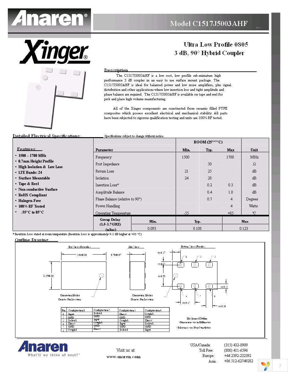 C1517J5003AHF Page 1