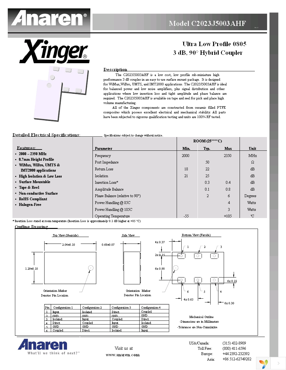 C2023J5003AHF Page 1