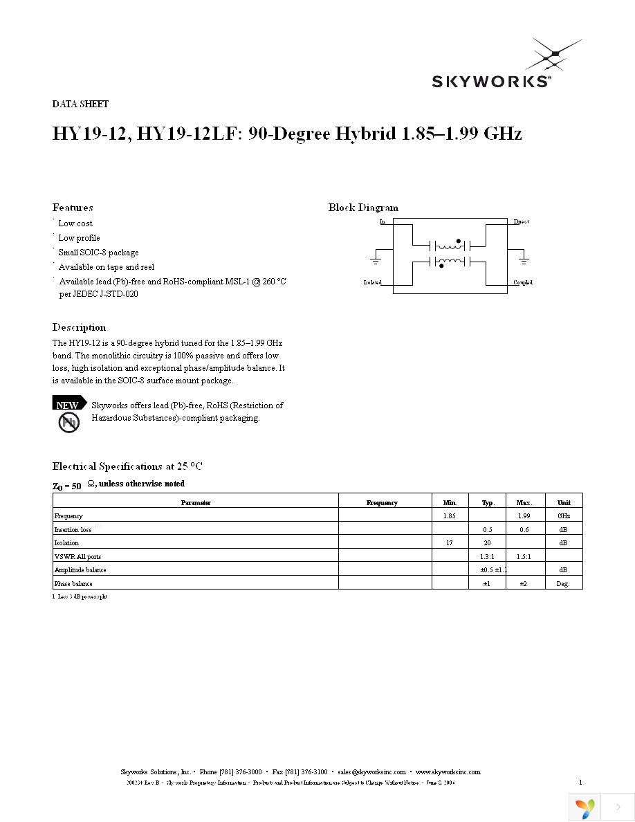 HY19-12LF Page 1