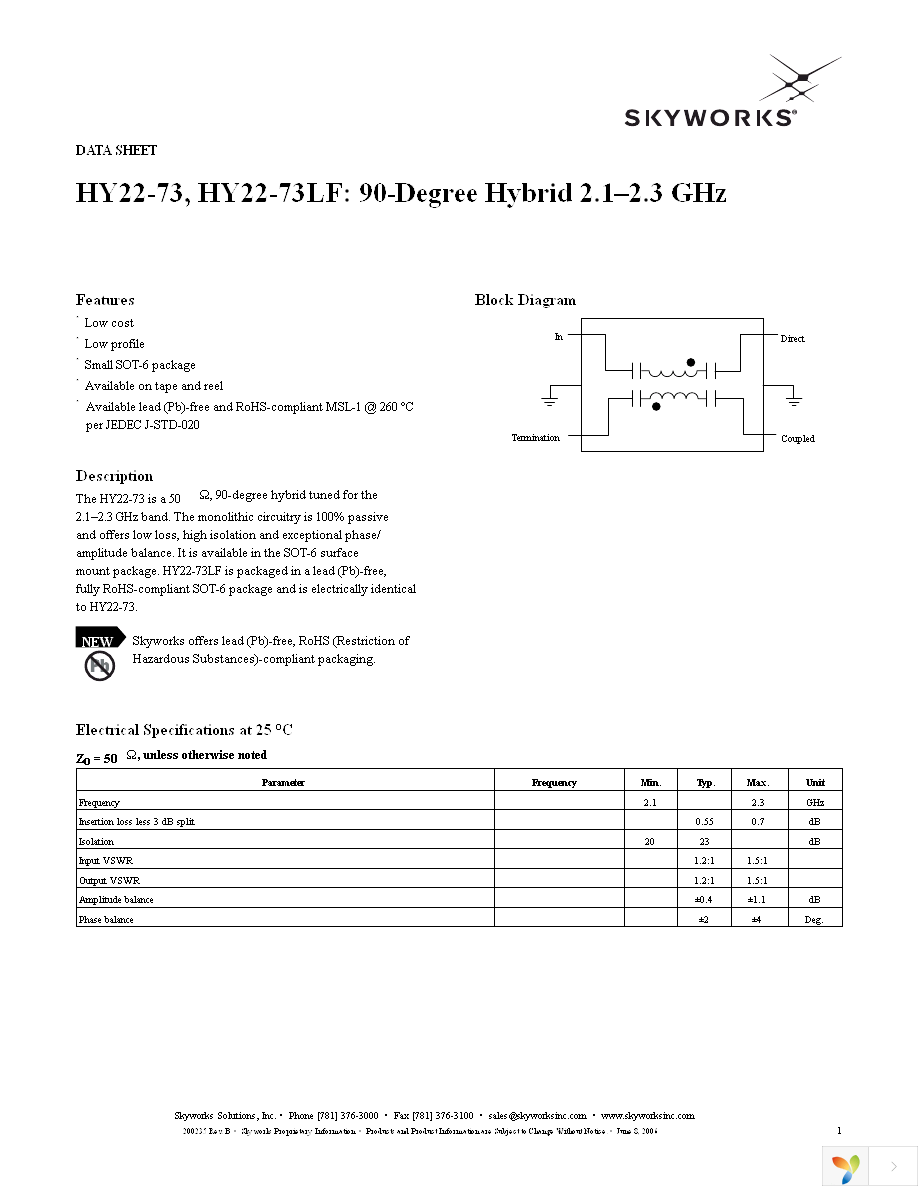 HY22-73LF Page 1