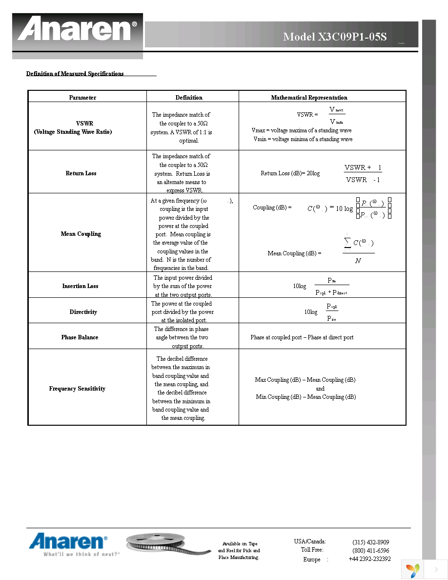 X3C09P1-05S Page 3