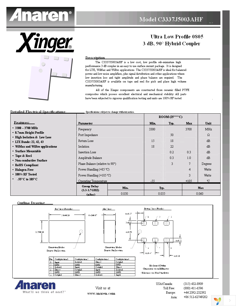 C3337J5003AHF Page 1