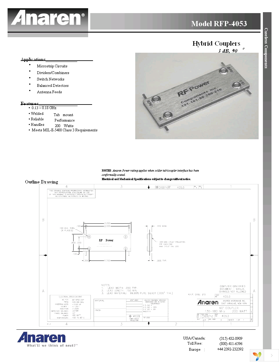 RFP-4053 Page 1