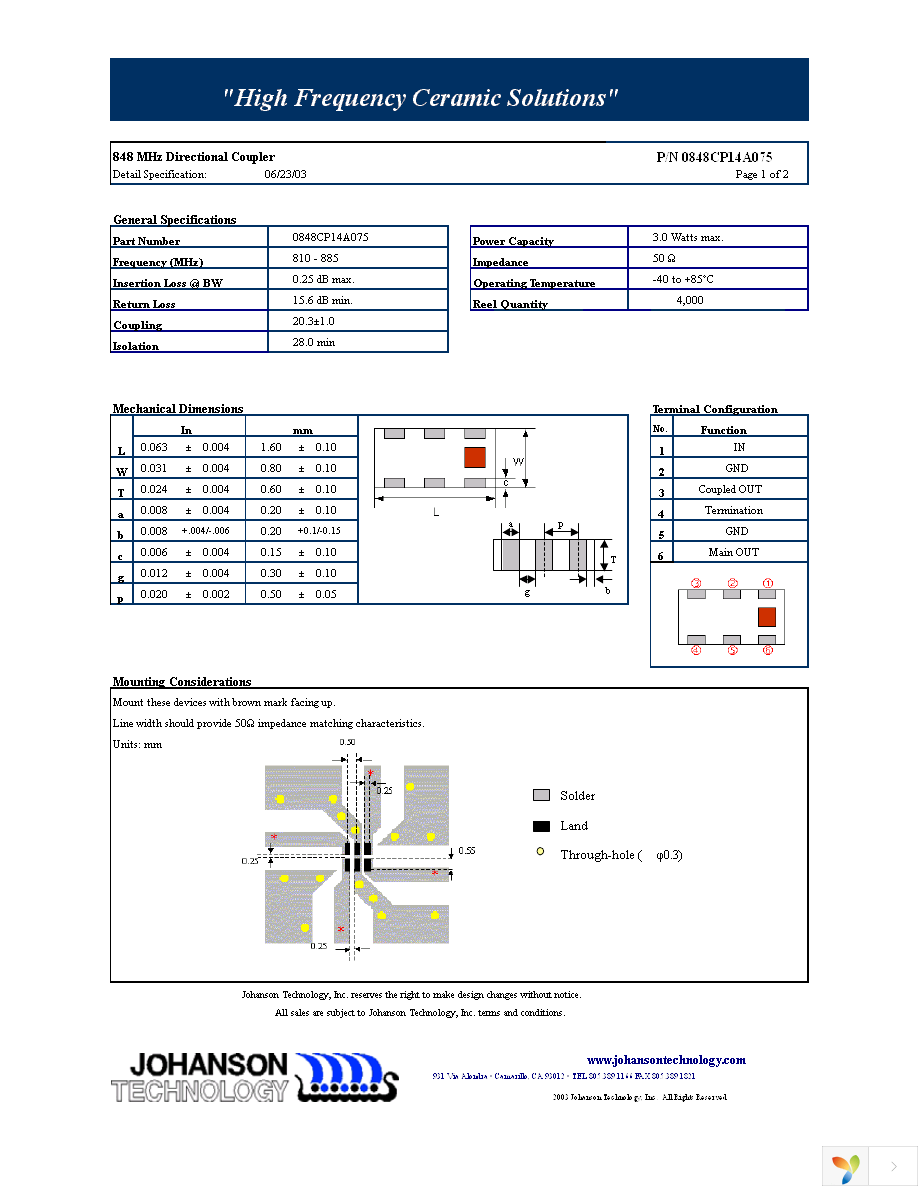 0848CP14A075T Page 1