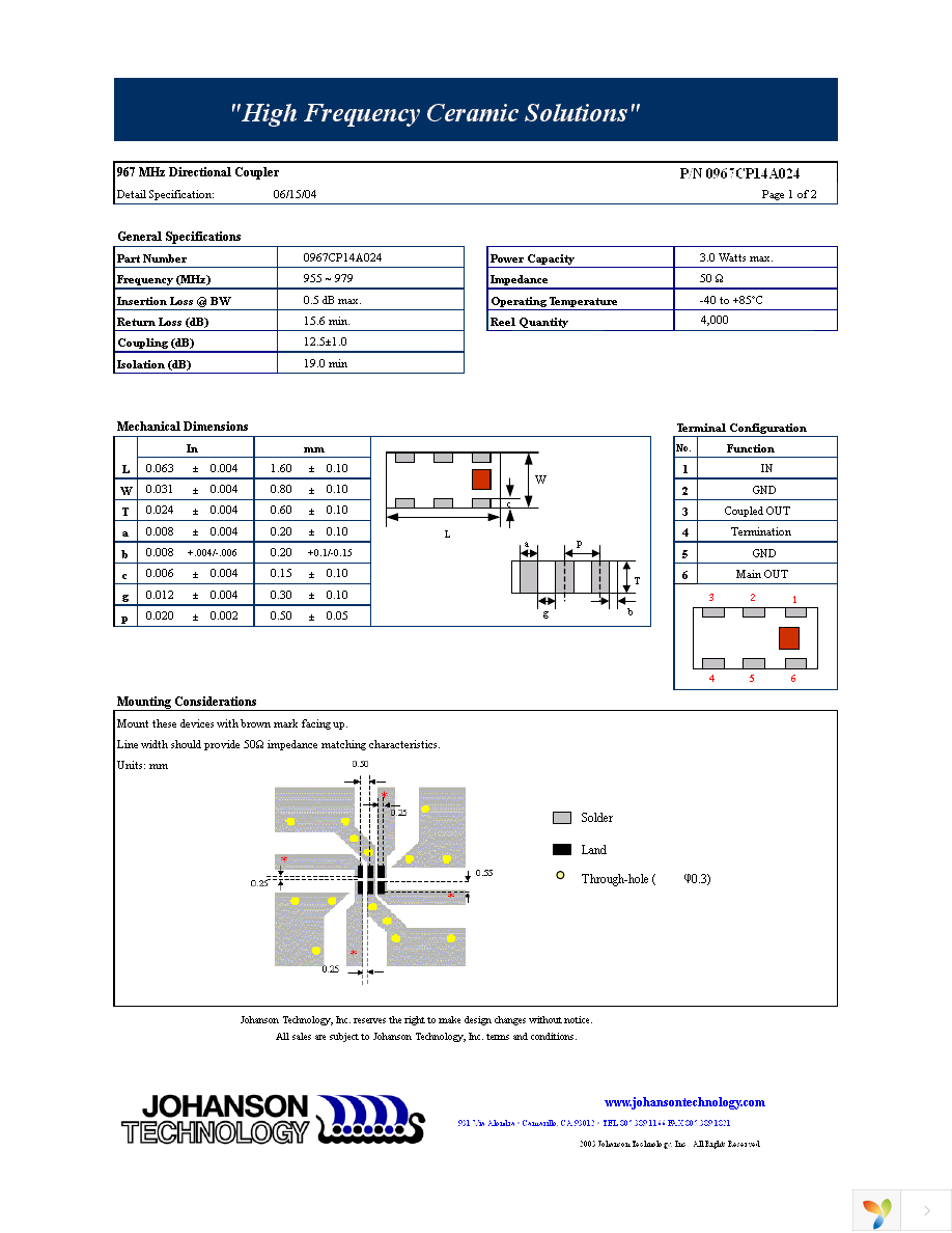 0967CP14A024T Page 1