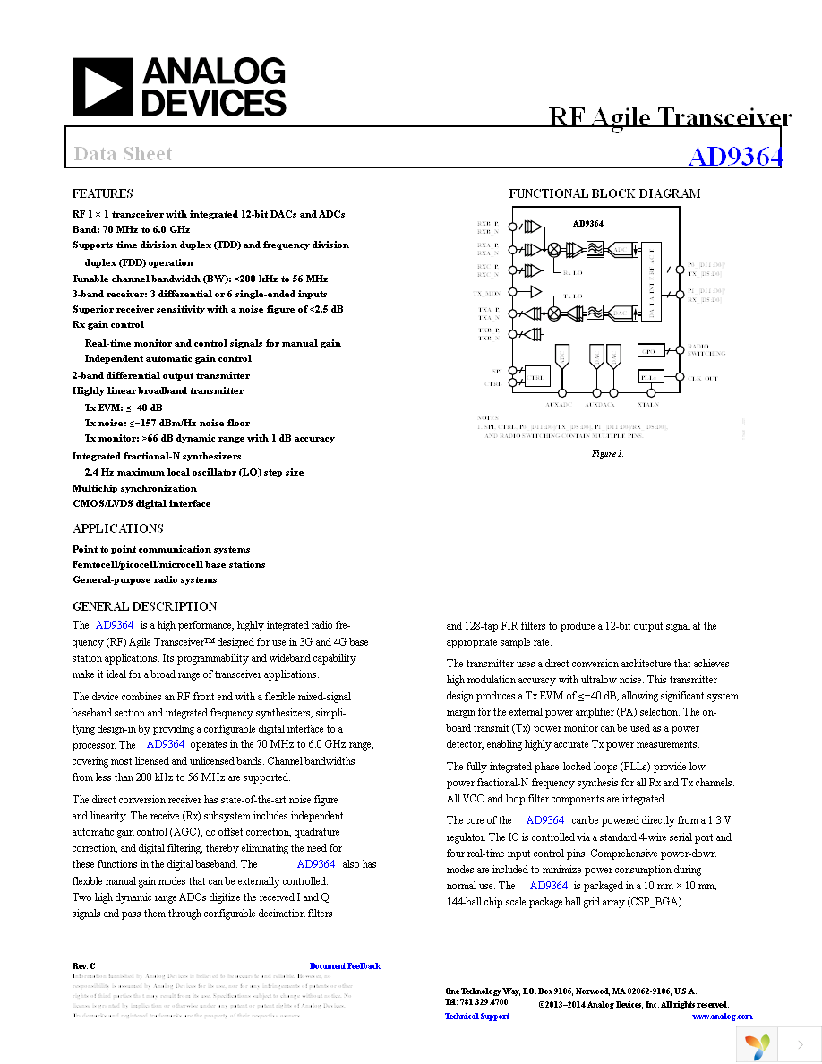 AD-FMCOMMS4-EBZ Page 1